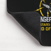 Ich halte die aktuelle Erscheinung des Powers Mousepad (Ecke)