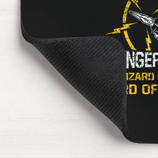 Ich halte die aktuelle Erscheinung des Powers Mousepad (Ecke)