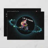 Ich halte die Postkarte nicht auf (Vorne/Hinten)