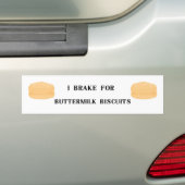 Ich halte für Buttermilch Biscuits an Autoaufkleber (Auf Auto)