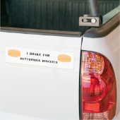 Ich halte für Buttermilch Biscuits an Autoaufkleber (Auf Lkw)