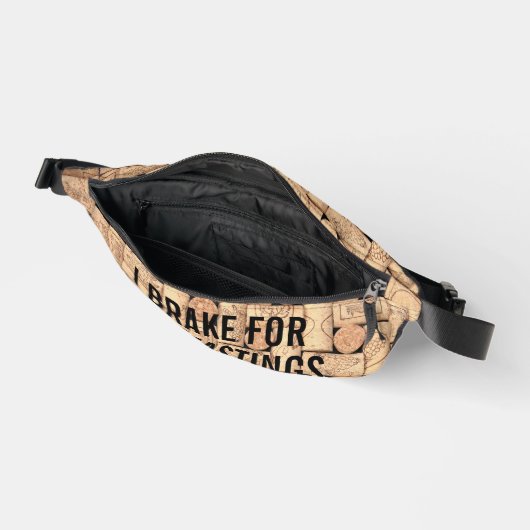 Ich halte für Weinprobe Bauchtasche (Offen)