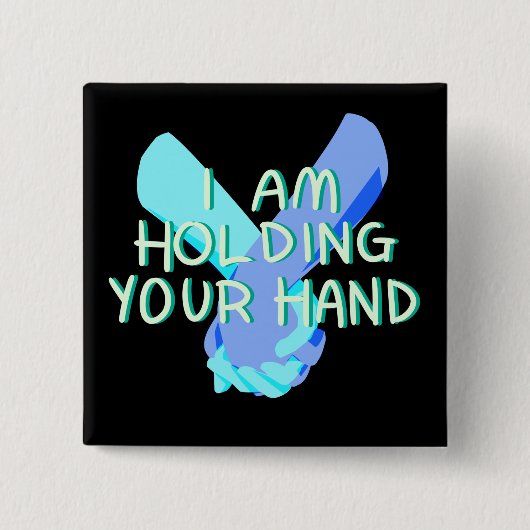 Ich halte Ihre Hand (v.4) durch Britt Treichel Button (Vorderseite)