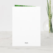 Ich halte mich an, um zu sagen, dass es bald gut g karte (Rückseite)