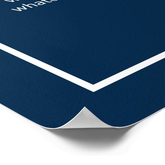 Ich halte mich daher für gefährlich poster (Ecke)