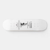 Ich halte mich daher für gefährlich skateboard (Horizontal)