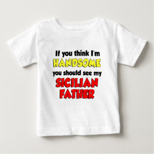 Ich halte mich für einen schönen sizilianischen Va Baby T-shirt