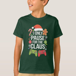 Ich halte nur für das Claus Funny Video-Spiel Paja T-Shirt