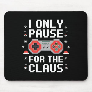 Ich halte nur für das Claus Retro Video Game Chris Mousepad