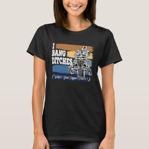 Ich hänge Ditches, was ist dein Power Retro Colo T-Shirt