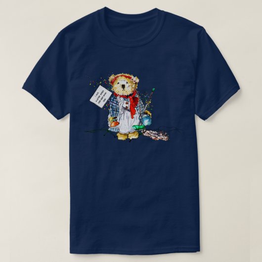 Ich hasse 4 Buchstaben Wörter T-Shirt (Design vorne)