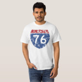 Ich hasse 76 T-Shirt (Vorne ganz)