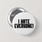 Ich hasse alle! button (Vorne & Hinten)