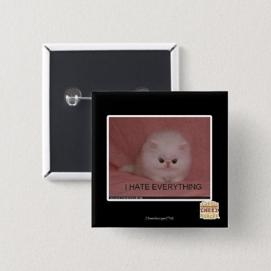 Ich hasse alles button (Vorne & Hinten)
