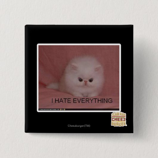 Ich hasse alles button (Vorderseite)