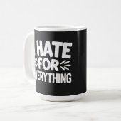 Ich hasse alles kaffeetasse (Vorderseite Links)