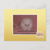 Ich hasse alles postkarte (Vorderseite)