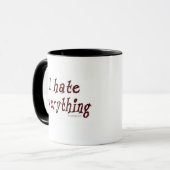 Ich hasse alles! tasse (Vorderseite Links)