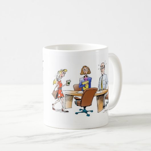 Ich hasse Anzeigen-Agentur-niedliche Tasse (VorderseiteRechts)