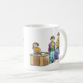 Ich hasse Anzeigen-Agentur-Team-Tasse Kaffeetasse (VorderseiteRechts)