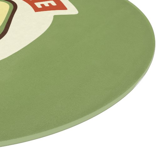 Ich hasse Avocado Schneidebrett (Ecke)