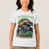 Ich hasse Brokkoli Mann Tri-Blend Shirt (Vorderseite)
