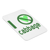 Ich hasse Cabbage Magnet (Rechte Seite)