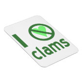Ich hasse Clams Magnet (Rechte Seite)