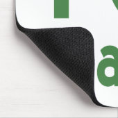 Ich hasse Clams Mousepad (Ecke)