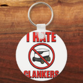 Ich hasse Clankers Funny für Männer Frauen _1 Schlüsselanhänger (Vorderseite)