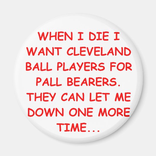 Ich hasse Cleveland Magnet (Vorne)