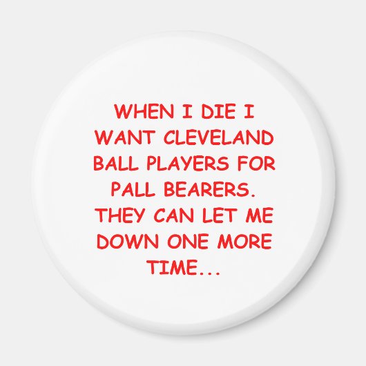 Ich hasse Cleveland Magnet (Vorne)