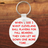 Ich hasse Cleveland Schlüsselanhänger (Vorderseite)