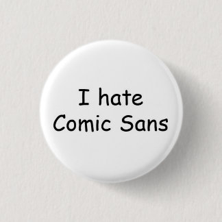 Ich hasse Comic ohne Button