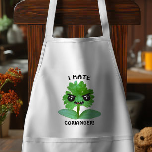Ich hasse Coriander - Cilantro Schürze