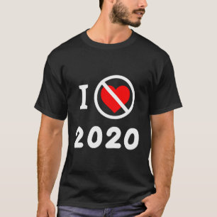 Ich hasse das Jahr 2020, in dem pandemische sozial T-Shirt