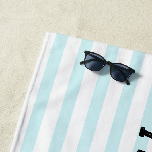 Ich hasse den dummen Strand Strandtuch (Beispiel)