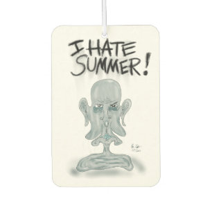 ICH HASSE DEN SOMMER! - schwitzen und schmelzen Autolufterfrischer