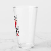 Ich hasse den Valentinstag Glas (Links)
