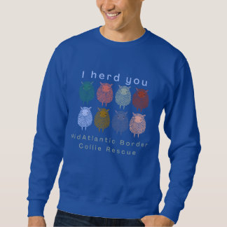 Ich hasse dich - königlichen Kreuz Sweatshirt