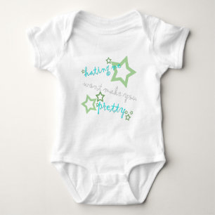 Ich hasse dich nicht hübsch baby strampler