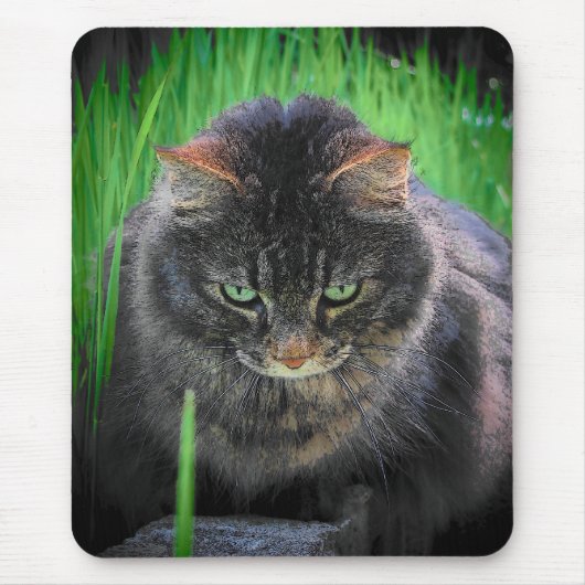 Ich hasse diese Grashalde Mousepad (Vorne)