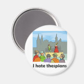 Ich hasse diese magnet (Vorderseite/Rückseite)