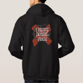 ICH HASSE DOPPELGESICHT HOODIE (Rückseite)