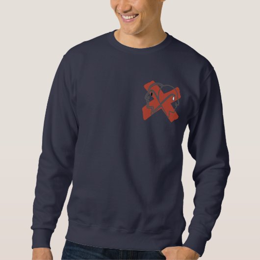 ICH HASSE DOPPELGESICHT SWEATSHIRT (Vorderseite)