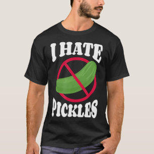 Ich hasse eingelegte Gurken Anti-Veganer T-Shirt