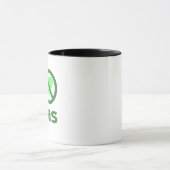 Ich hasse Erbsen Tasse (Zentrum)
