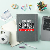 Ich hasse es, bipolar zu sein aufkleber (iPad Hülle)