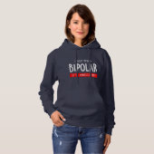 Ich hasse es, bipolar zu sein hoodie (Vorne ganz)