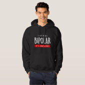 Ich hasse es, bipolar zu sein hoodie (Vorne ganz)